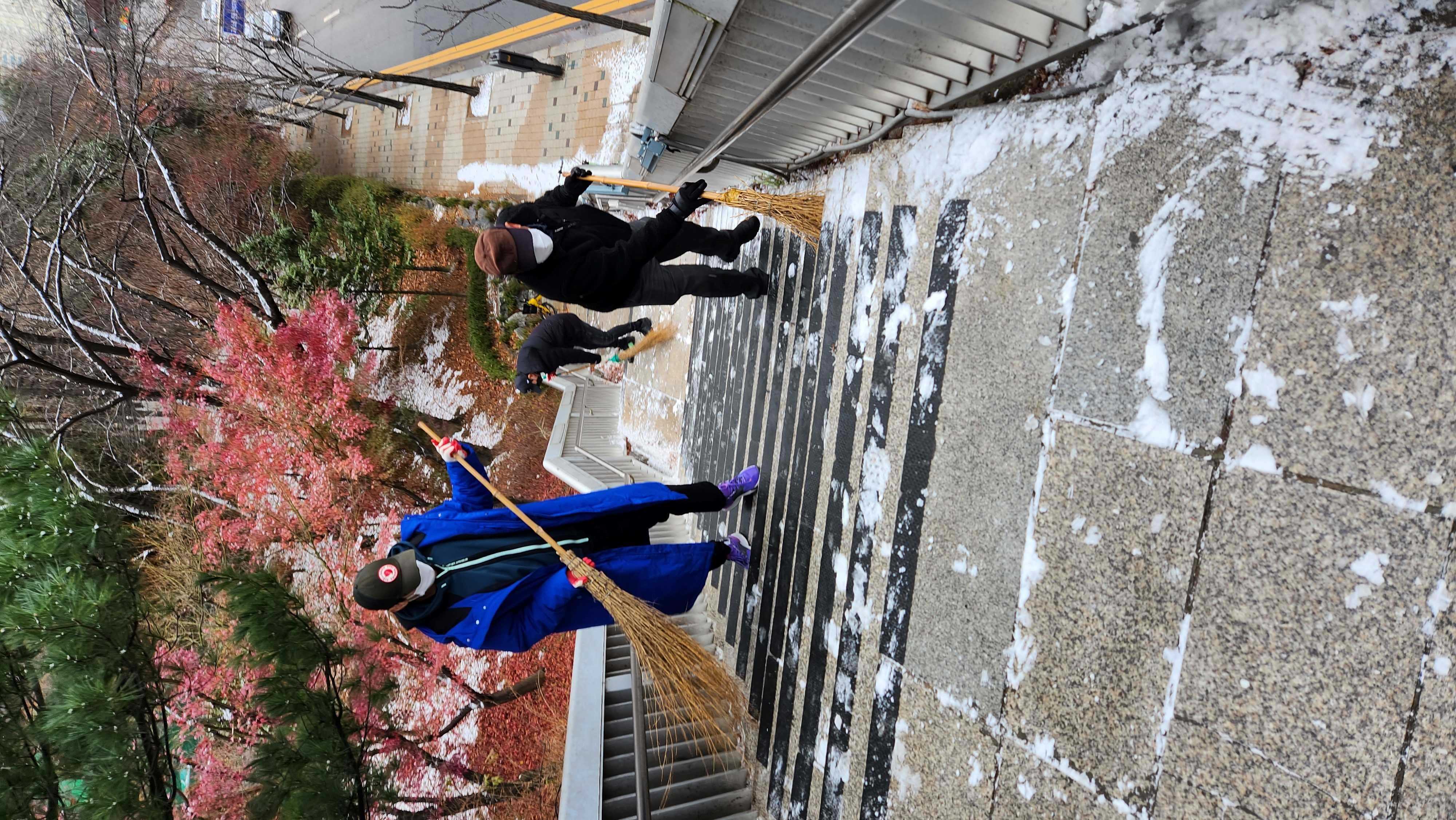 22-23 분당구 수내동 제설 용역사업